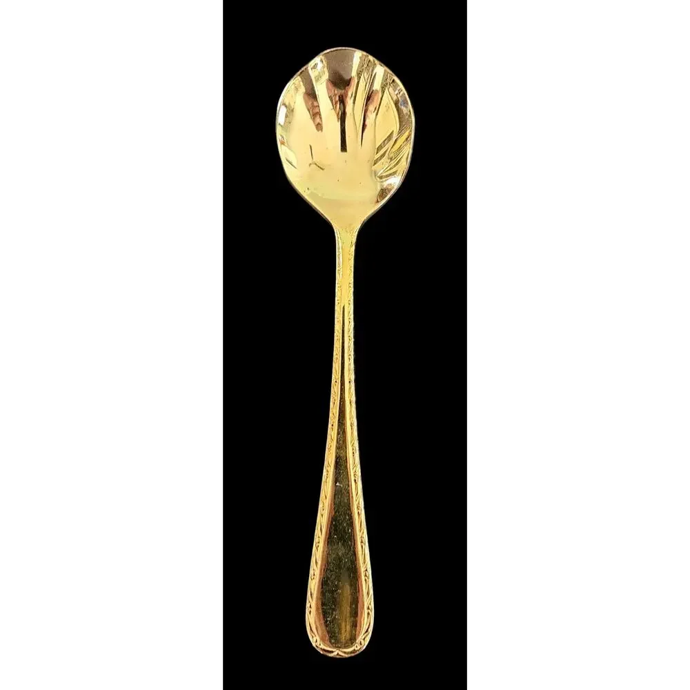 Supreme Cutlery Towle Stainless Japan Gold Color Electroplated Stainless 5pc Svc